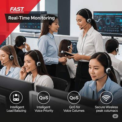Networking solutions for Call Centers in Lahore